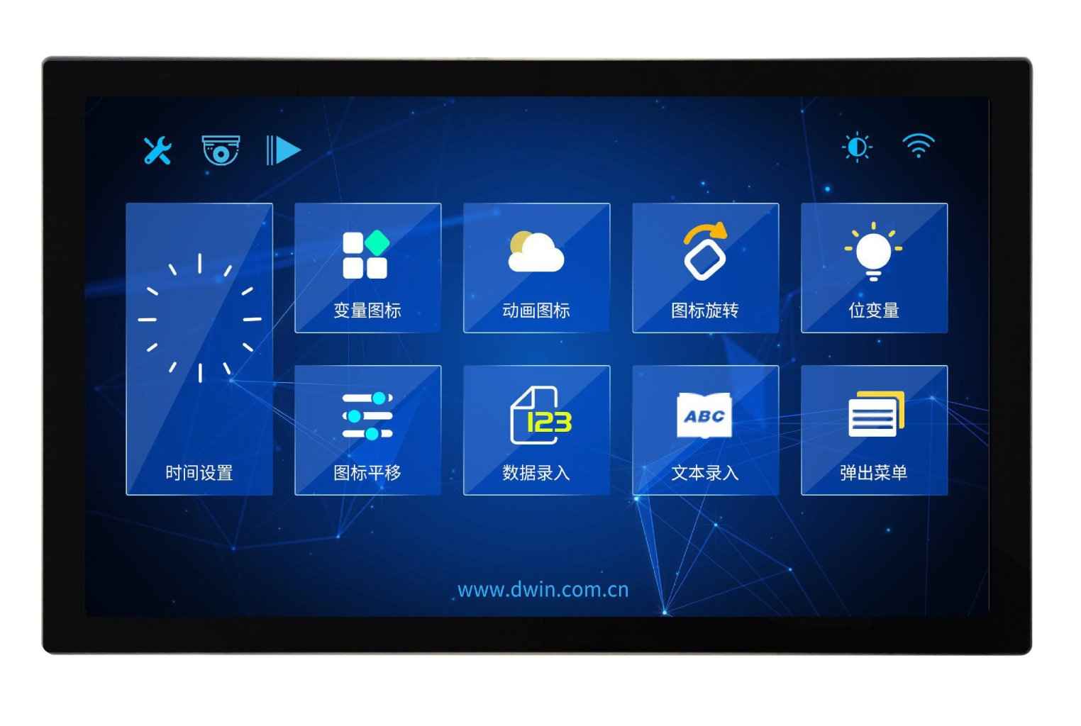 DMG19108C215_05W DWIN T5L UART HMI 21.5" 2K HD IPS ЖК-дисплей коммерческого класса