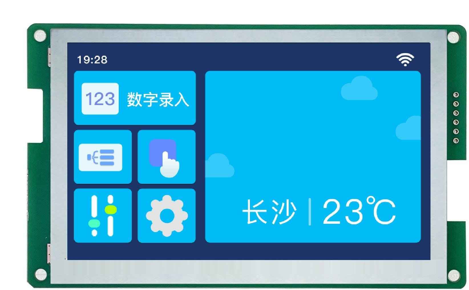 DMG80480C043_01W T5L1 UART HMI 4.3" IPS ЖК-дисплей коммерческого класса