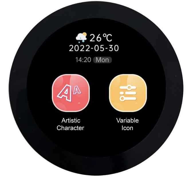 DMG48480C028_03W DWIN T5L1 HMI 2.8" круглый IPS ЖК-дисплей коммерческого класса