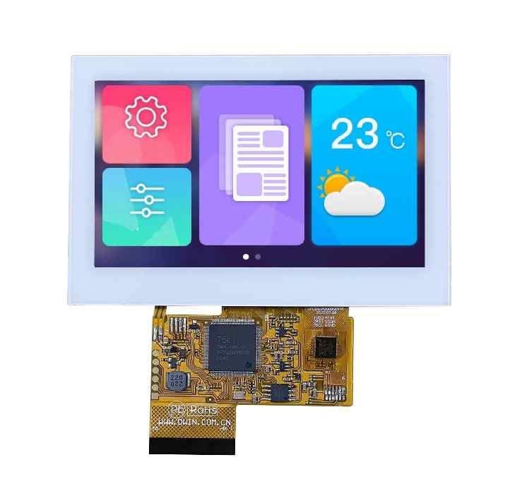 Выпущен новый продукт - 4.3-дюймовый IPS COF Smart Screen