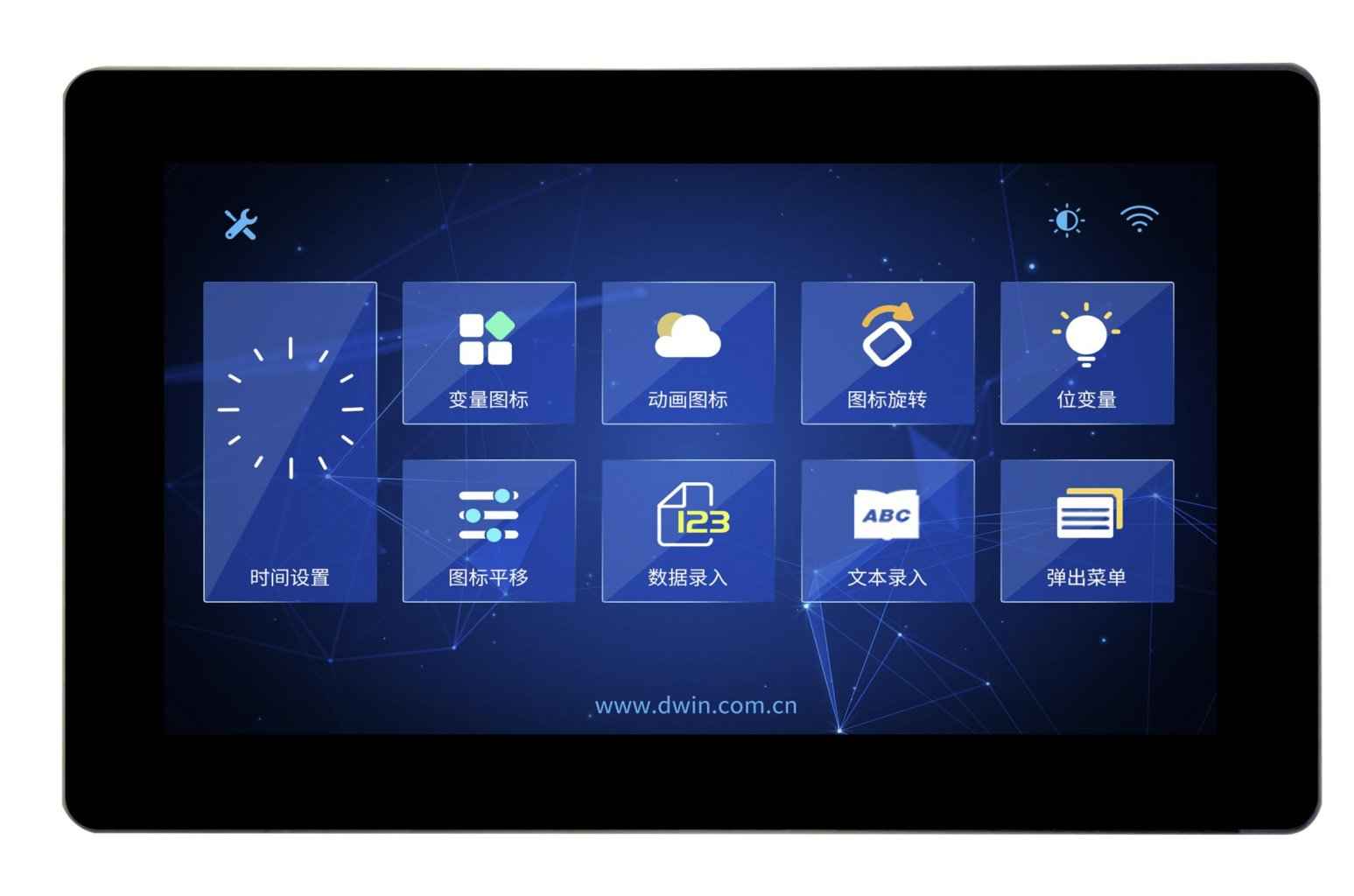 DMG19108K133_01W DWIN T5L2 UART HMI 13.3" AIoT_TA IPS ЖК-дисплей медицинского класса