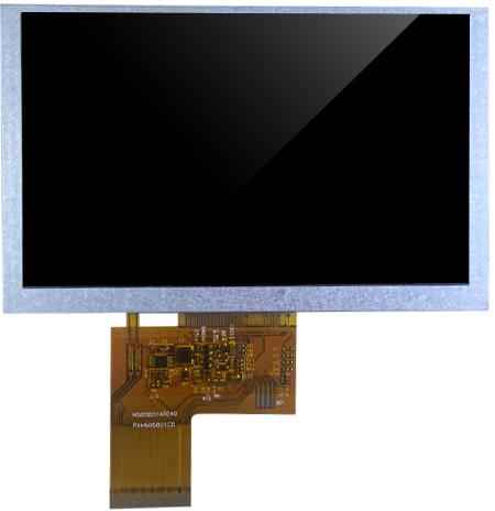 LN80480T050IA4098 DWIN 5" 800×480 RGB интерфейс 400nit TN TFT ЖК-дисплей