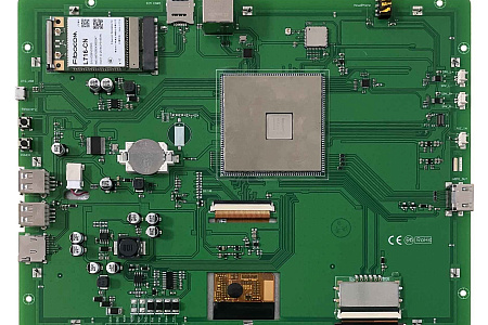 DMG10768T104_34WTC DWIN 10.4" ёмкостный Android-дисплей 1024*768 промышленного класса с сенсорной ёмкостной панелью