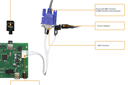 DMG48480T040_01W DWIN T5L0 UART HMI 4" IPS ЖК-дисплей промышленного класса