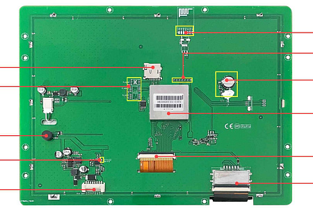 DMG80600T104_01W DWIN T5L1 UART HMI 10.4" TN ЖК-дисплей промышленного класса