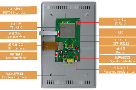 DMG19108C133_05WTC DWIN T5L2 UART HMI 13.3" IPS 2K HD ЖК-дисплей коммерческого класса