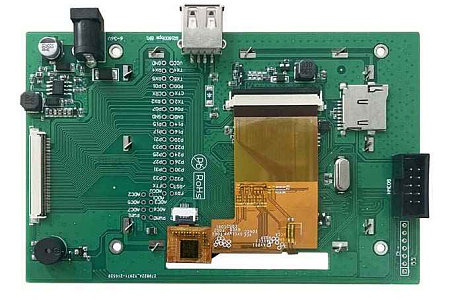 EKT035A DWIN T5L0 UART HMI 3.5" IPS ЖК-дисплей с оценочной платой разработки