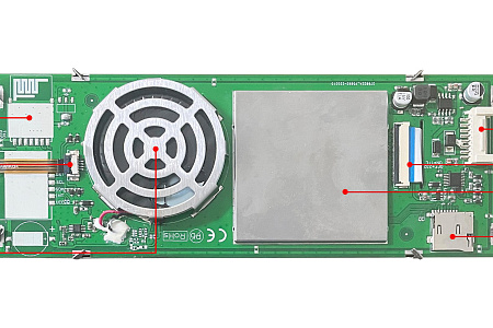 DMG12480C068_03W DWIN T5L2 UART HMI 6.8" IPS ЖК-дисплей коммерческого класса