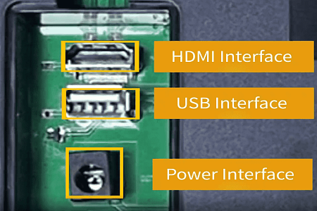 HDW101_A5001L DWIN 10.1" HMI ЖК-дисплей 1024x600 в корпусе с USB и HDMI интерфейсом и сенсорной ёмкостной панелью