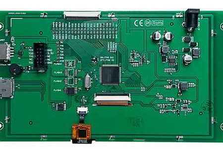 EKT070A DWIN T5L0 UART HMI 7" TN ЖК-дисплей с оценочной платой разработки