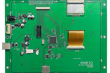 EKT084 DWIN T5L1 UART HMI 8.4" IPS-TFT ЖК-дисплей с оценочной платой разработки