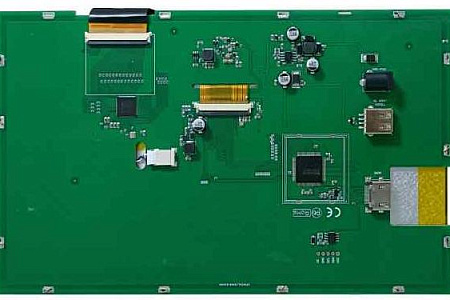 HDW101_001LZ09 DWIN 10.1"HMI IPS ЖК-дисплей 1024x600 с USB и HDMI интерфейсом и сенсорной ёмкостной панелью