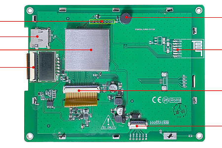 DMG64480C056_03W DWIN T5L1 UART HMI 5.6" TN ЖК-дисплей коммерческого класса