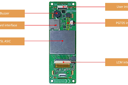 DMG96240C037_03W DWIN T5L1 UART HMI 3.7" IPS ЖК-дисплей коммерческого класса