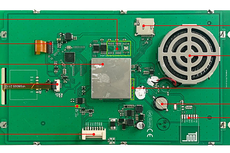 DMG12800C080_03W DWIN T5L2 UART HMI 8" IPS ЖК-дисплей HMI коммерческого класса