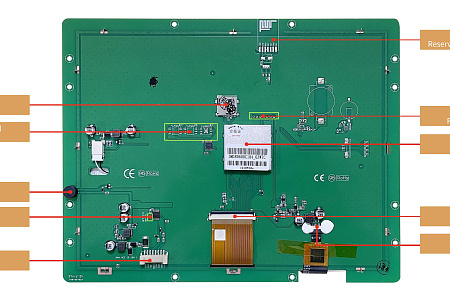 DMG80600C104_03W DWIN T5L1 UART HMI 10.4" TN ЖК-дисплей коммерческого класса