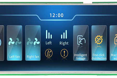 DMG16720C104_03W T5L2 UART HMI 10.4" IPS ЖК-дисплей коммерческого класса