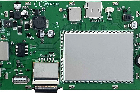 DMG80480T050_40WTC DWIN 5" Linux ЖК-дисплей 800*480 промышленного класса с сенсорной ёмкостной панелью