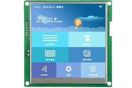 DMG72720C041_03WTC DWIN T5L1 UART HMI 4.1" IPS-TFT ЖК-дисплей коммерческого класса