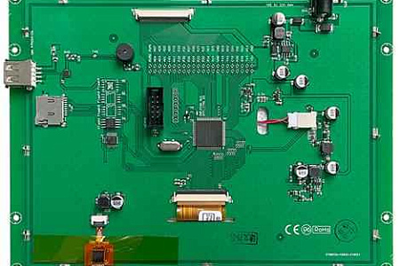 EKT080A DWIN T5L1 UART HMI 8" IPS-TFT ЖК-дисплей с оценочной платой разработки