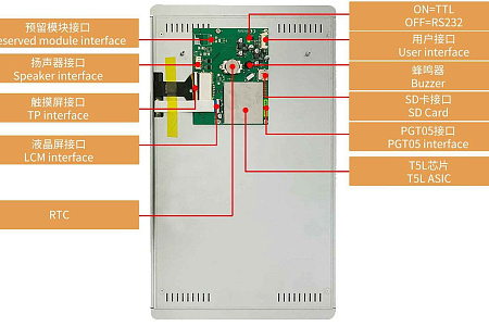 DMG19108C173_05W T5L2 UART HMI 17.3" 2K HD Smart AIoT TA IPS-TFT ЖК-дисплей коммерческого класса