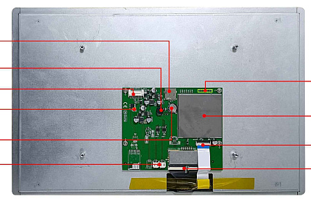 DMG19108C156_03W DWIN T5L2 UART HMI 15.6" AIoT IPS ЖК-дисплей коммерческого класса