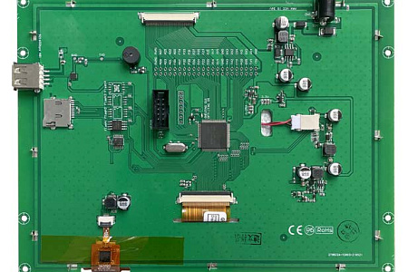 EKT080A DWIN T5L1 UART HMI 8" IPS-TFT ЖК-дисплей с оценочной платой разработки