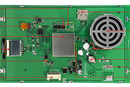 DMG12800T080_01W DWIN T5L2 UART HMI 8" IPS ЖК-дисплей промышленного класса