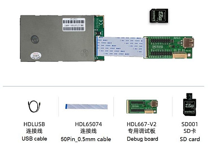DMG12720T050_06WTC DWIN T5L2 UART HMI 5" INCELL IPS ЖК-дисплей промышленного класса