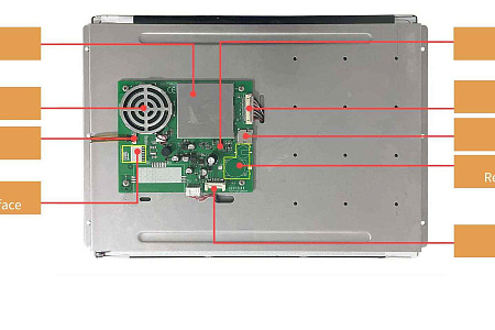 DMG10768C150_03W DWIN T5L2 UART HMI 15" IPS ЖК-дисплей коммерческого класса