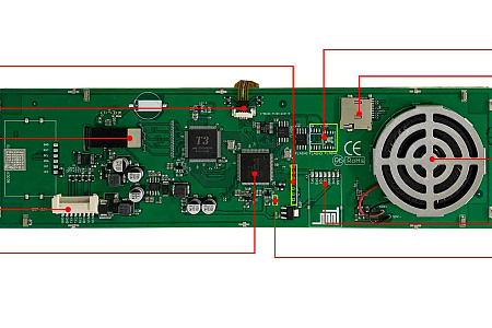 DMG19480C088_03W DWIN T5L2 UART HMI 8.88" IPS ЖК-дисплей коммерческого класса