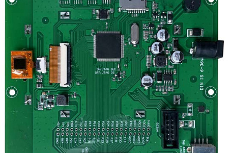EKT035B DWIN T5L0 UART HMI 3.5" IPS-TFT ЖК-дисплей с функциональной оценочной платой разработки