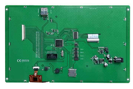 EKT101B DWIN T5L2 UART HMI 10.1" IPS ЖК-дисплей с оценочной платой разработки