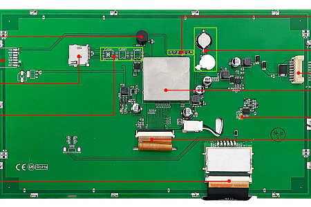 DMG10600T101_01W DWIN T5L2 UART HMI 10.1" IPS ЖК-дисплей промышленного класса