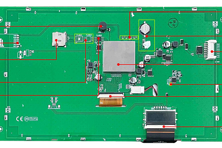 DMG10600T101_A5W DWIN T5L2 UART HMI 10.1" Modbus IPS ЖК-дисплей промышленного класса