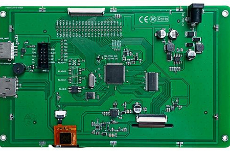 EKT070D DWIN T5L2 UART HMI 7" IPS-TFT ЖК-дисплей с функциональной оценочной платой разработки