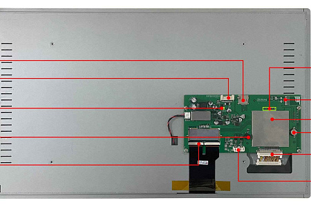 DMG19108C215_03W DWIN T5L2 UART 21.5" AIoT IPS ЖК-дисплей коммерческого класса