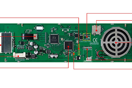 DMG19480C088_03W DWIN T5L2 UART HMI 8.88" IPS ЖК-дисплей коммерческого класса