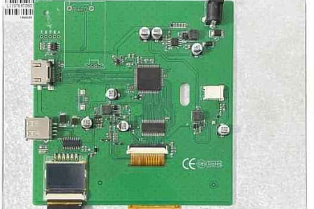 HDW080_002LC DWIN 8" IPS ЖК-дисплей 1024x768 с USB и HDMI интерфейсом и сенсорной ёмкостной панелью