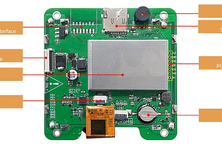 DMG64480T035_01W DWIN T5L0 UART HMI 3.5" IPS ЖК-дисплей промышленного класса