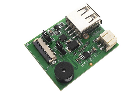 HDL662K DWIN плата отладки с разъемом FCC10Pin 0.5мм, Speaker 2Pin и USB интерфейсом