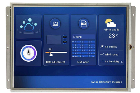 DMG10768S150_03W DWIN T5L2 HMI 15" IPS ЖК-дисплей для суровых условий эксплуатации