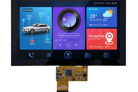 DMG10600F101_01W DWIN T5L2 UART HMI 10.1" ультратонкий IPS ЖК-дисплей серии COF
